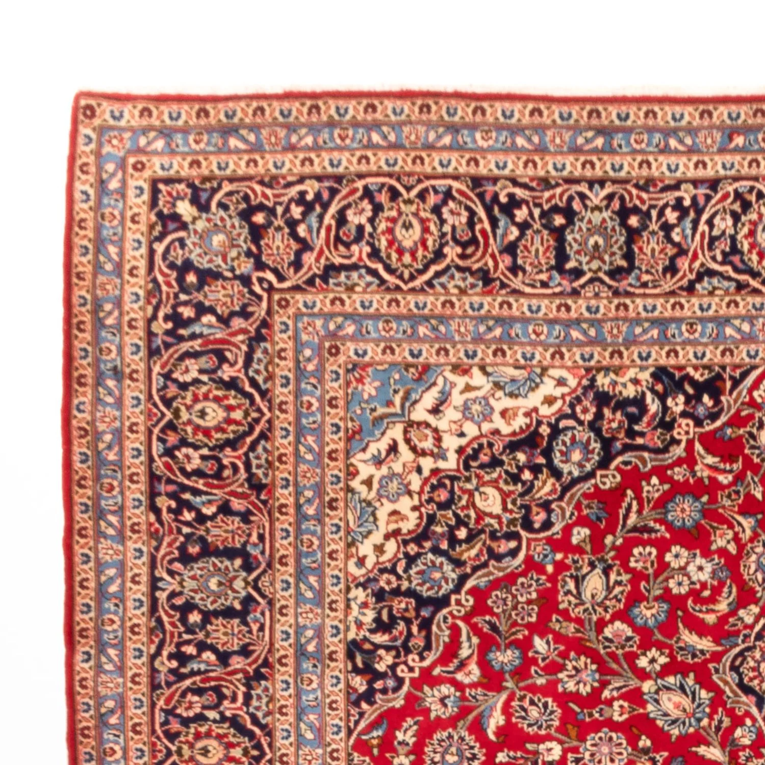 Perserteppich - Keshan - 352 x 250 cm - rot - Image 3