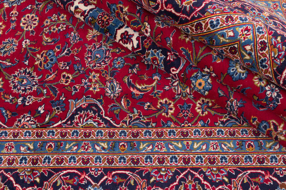 Perserteppich - Keshan - 352 x 252 cm - rot - Image 8