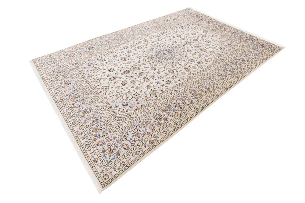 Perserteppich - Keshan - 353 x 240 cm - weiß - Image 2