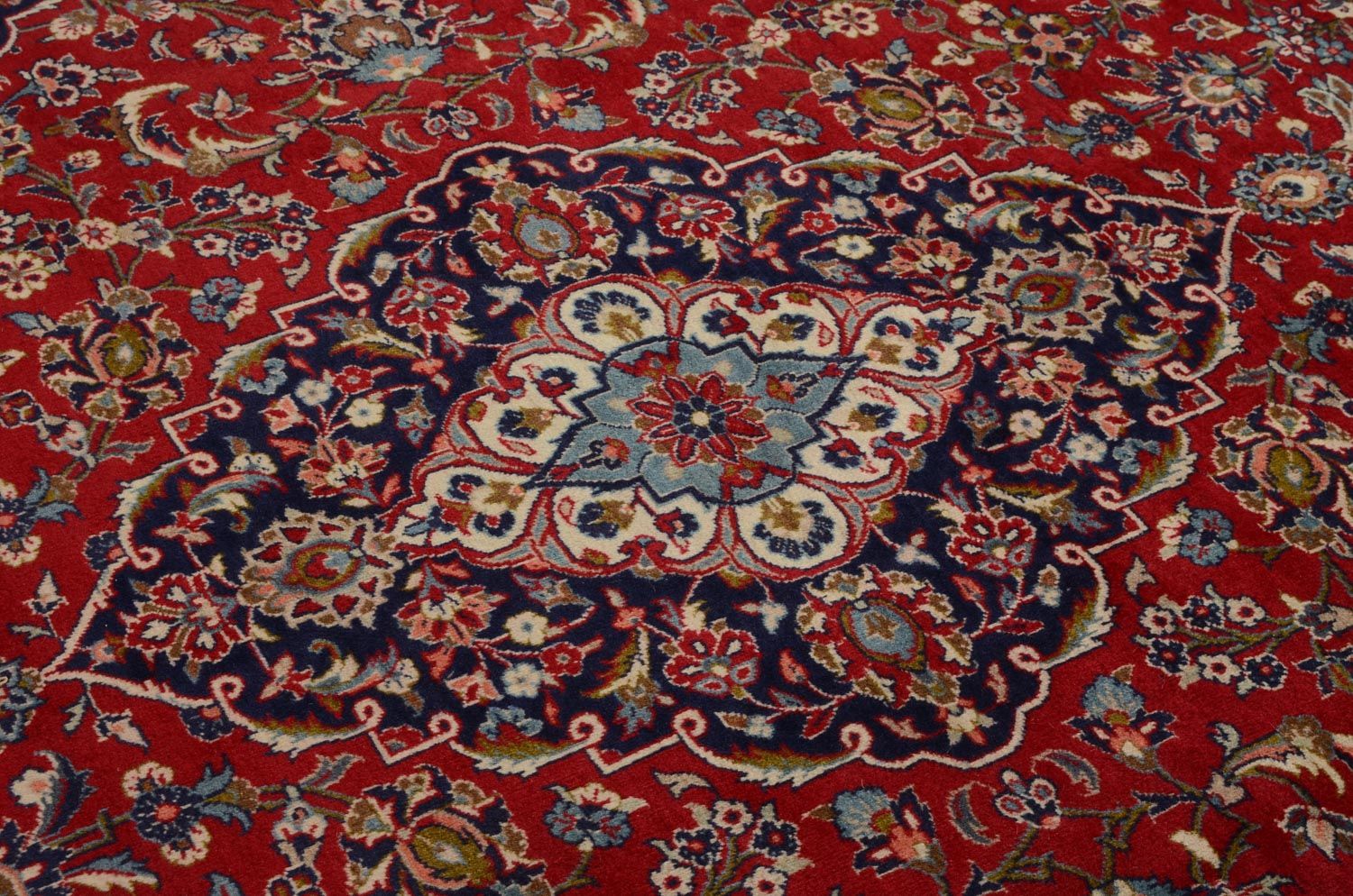 Perserteppich - Keshan 353 x 242 cm - rot - Image 2