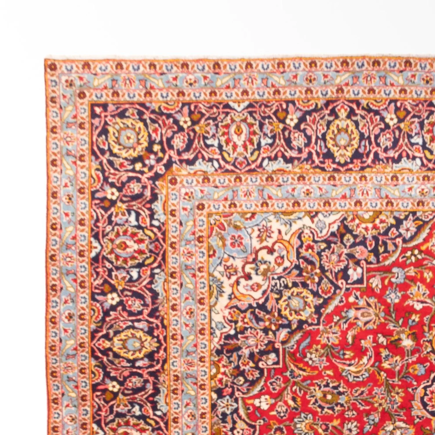 Perserteppich - Keshan - 353 x 245 cm - rot - Image 3