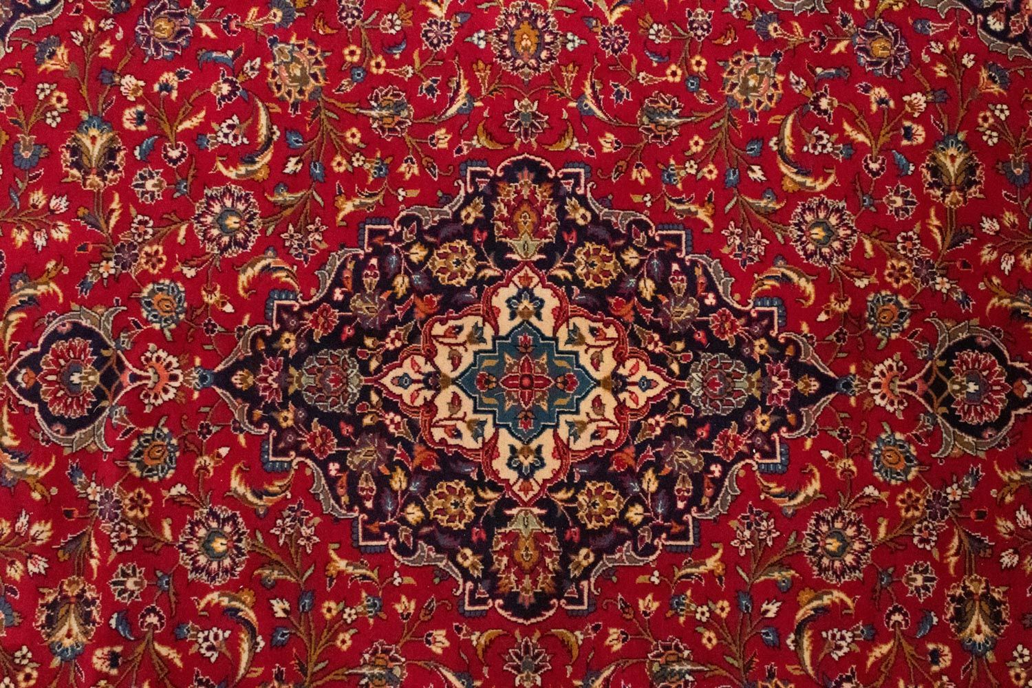 Perserteppich - Keshan 353 x 255 cm - rot - Image 2
