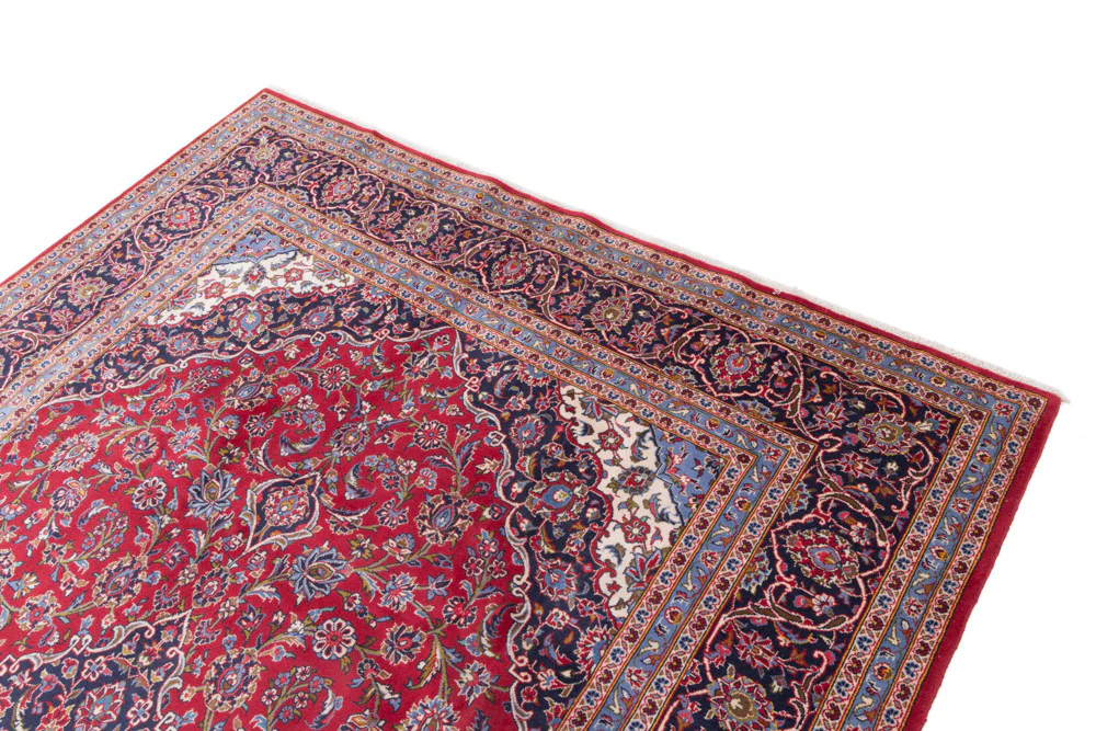 Perserteppich - Keshan - 355 x 240 cm - rot - Image 3