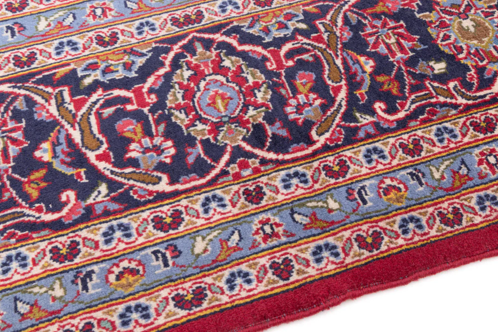 Perserteppich - Keshan - 355 x 240 cm - rot - Image 4