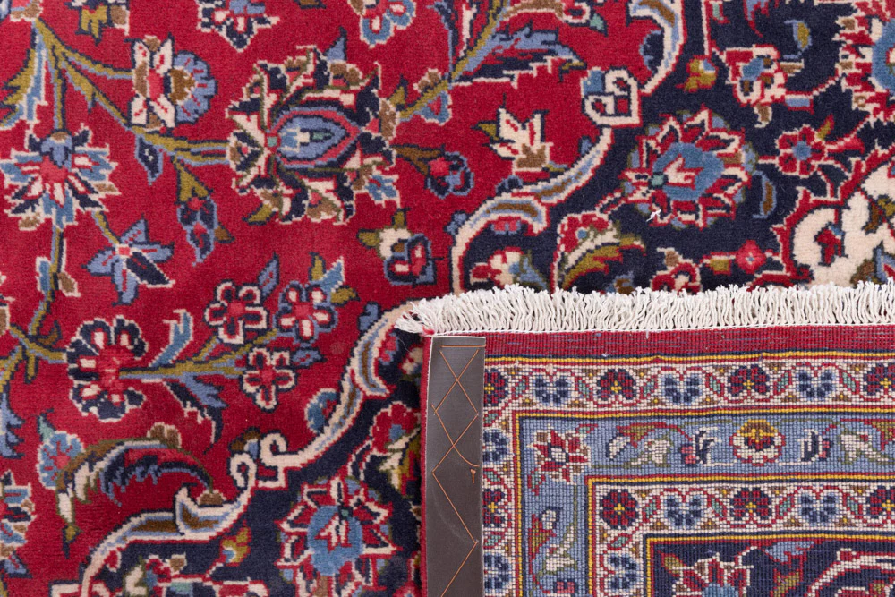 Perserteppich - Keshan - 355 x 240 cm - rot - Image 6