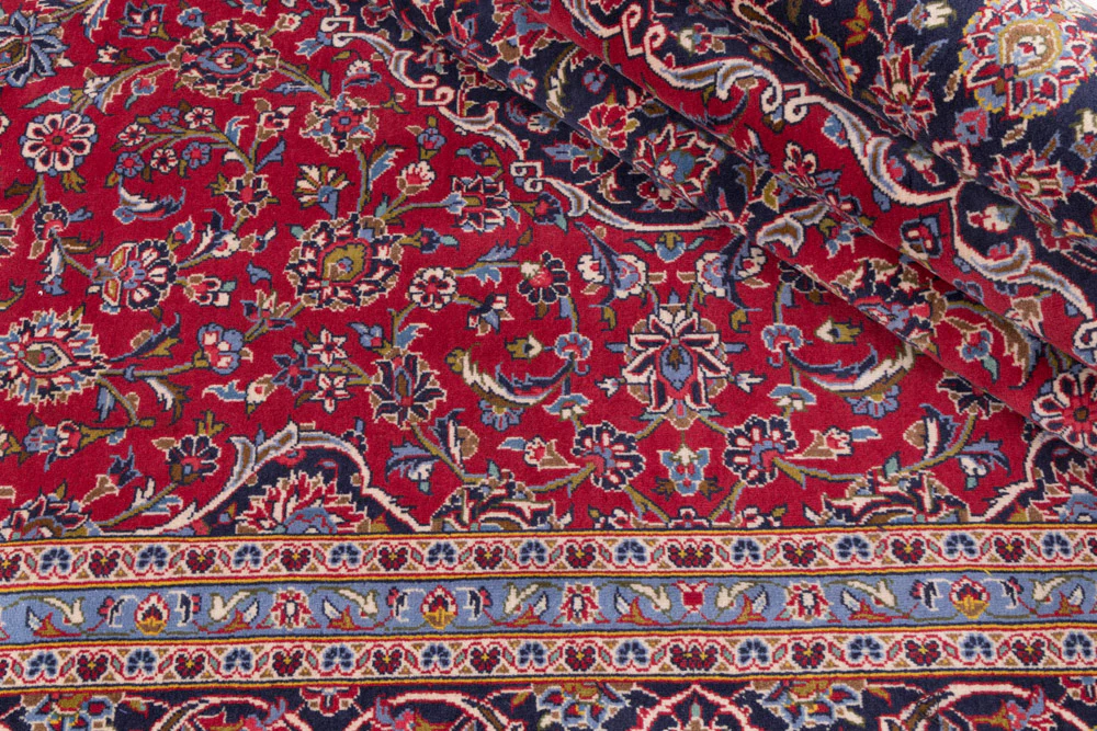Perserteppich - Keshan - 355 x 240 cm - rot - Image 8