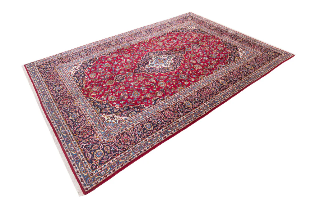 Perserteppich - Keshan - 355 x 255 cm - rot - Image 2