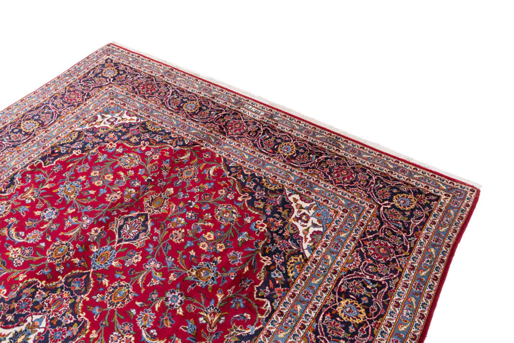 Perserteppich - Keshan - 355 x 255 cm - rot - Image 3