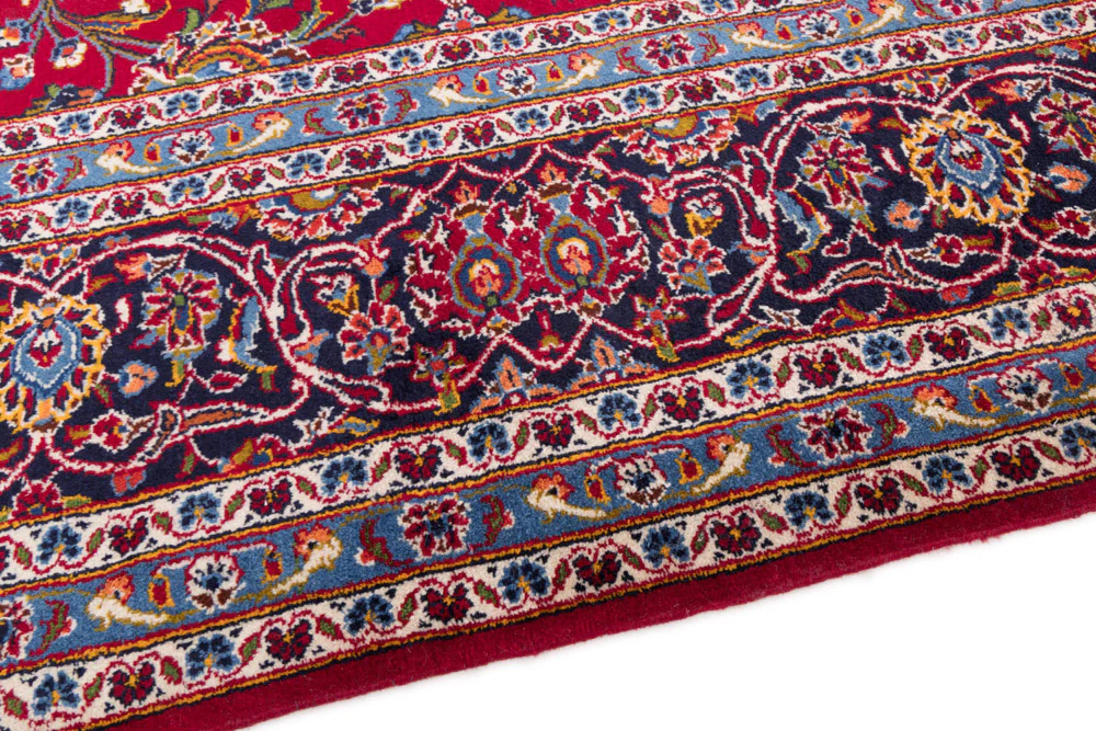 Perserteppich - Keshan - 355 x 255 cm - rot - Image 4
