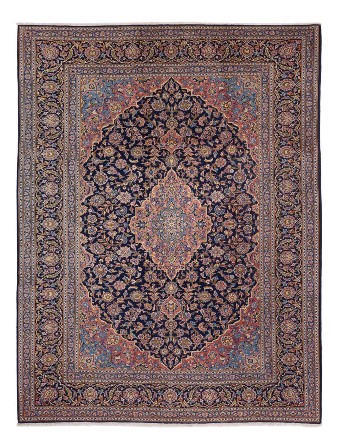 Keshan Teppich 355x264cm - Perserteppich