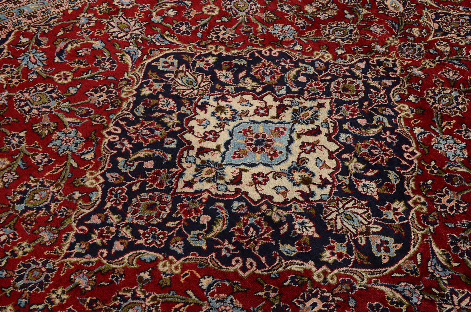 Perserteppich - Keshan 357 x 246 cm - rot - Image 2