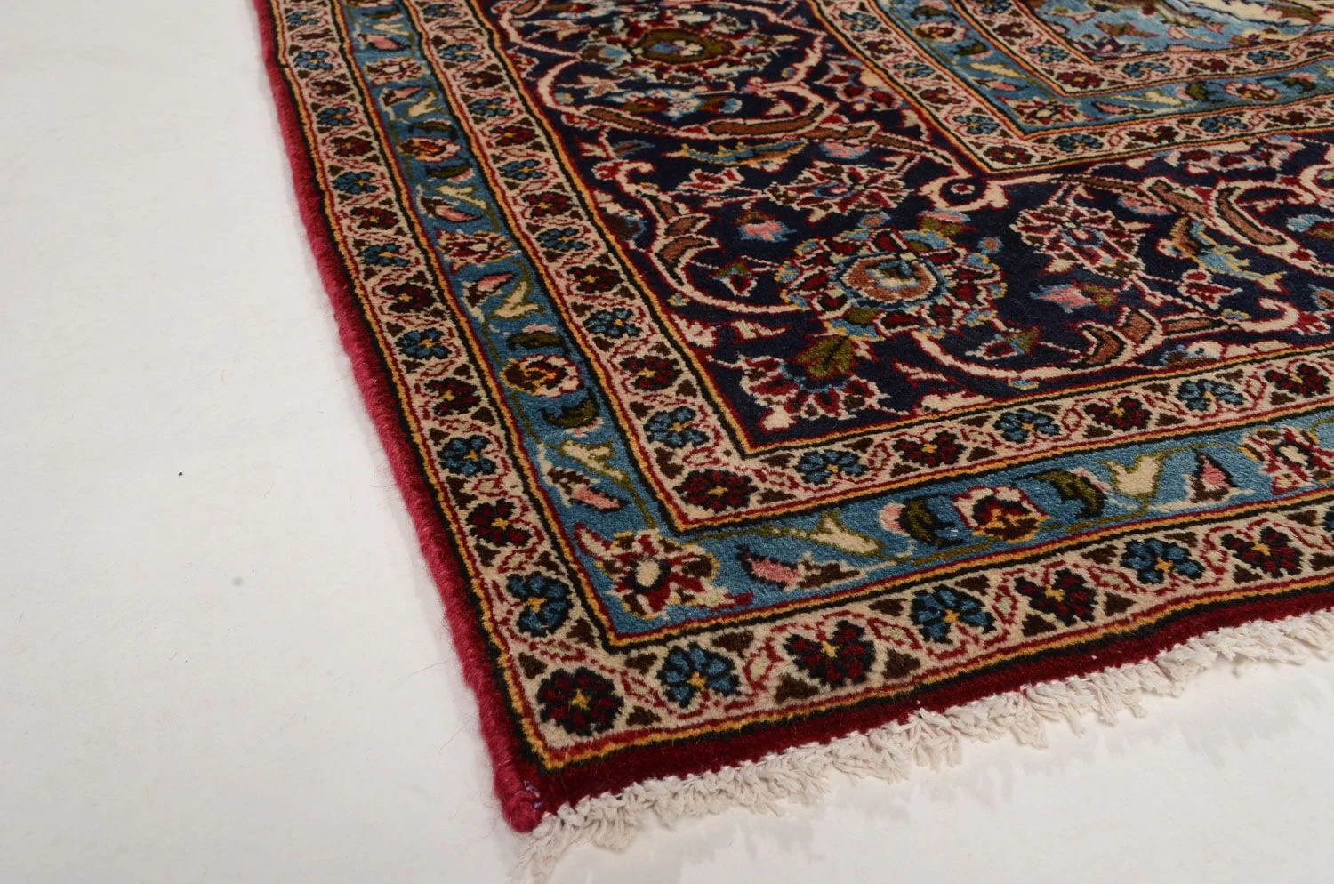 Perserteppich - Keshan 357 x 246 cm - rot - Image 3