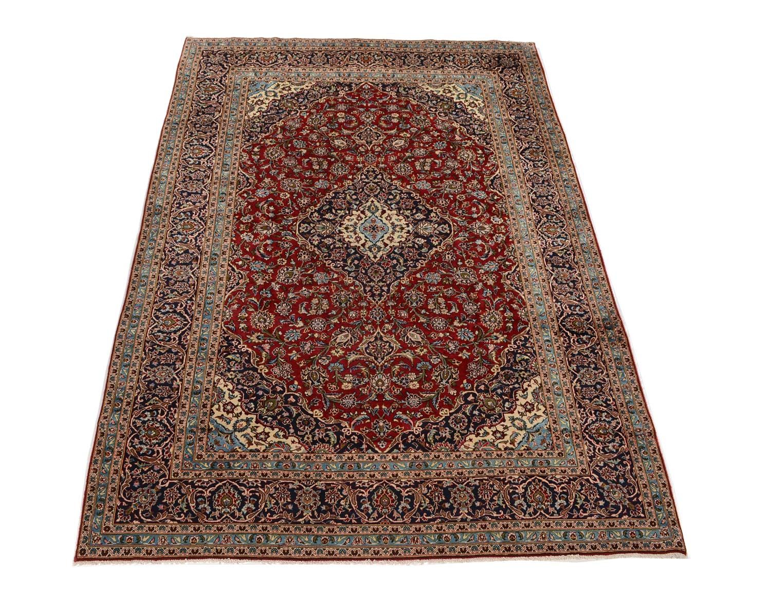 Perserteppich - Keshan 357 x 246 cm - rot - Image 5