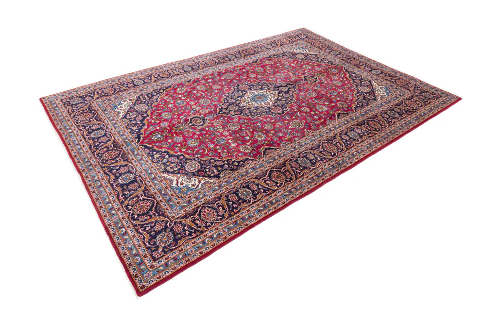 Perserteppich - Keshan - 358 x 245 cm - rot - Image 3