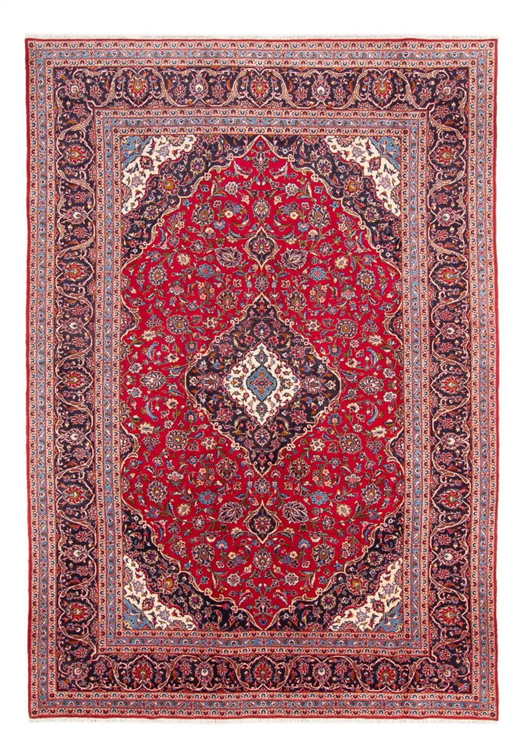 Keshan Teppich 359x244cm - Perserteppich