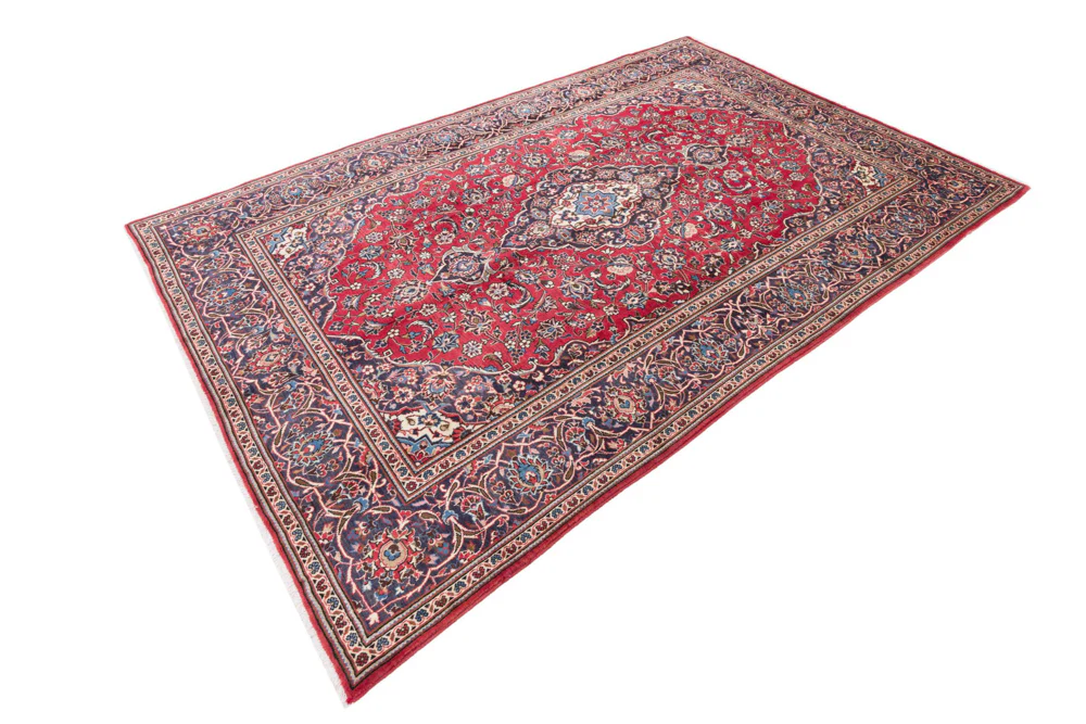 Perserteppich - Keshan - 360 x 240 cm - rot - Image 2