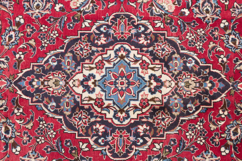 Perserteppich - Keshan - 360 x 240 cm - rot - Image 7