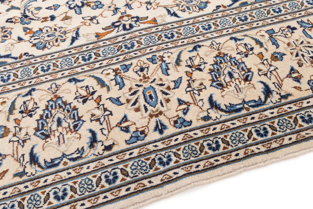 Perserteppich - Keshan - 360 x 243 cm - creme - Image 4