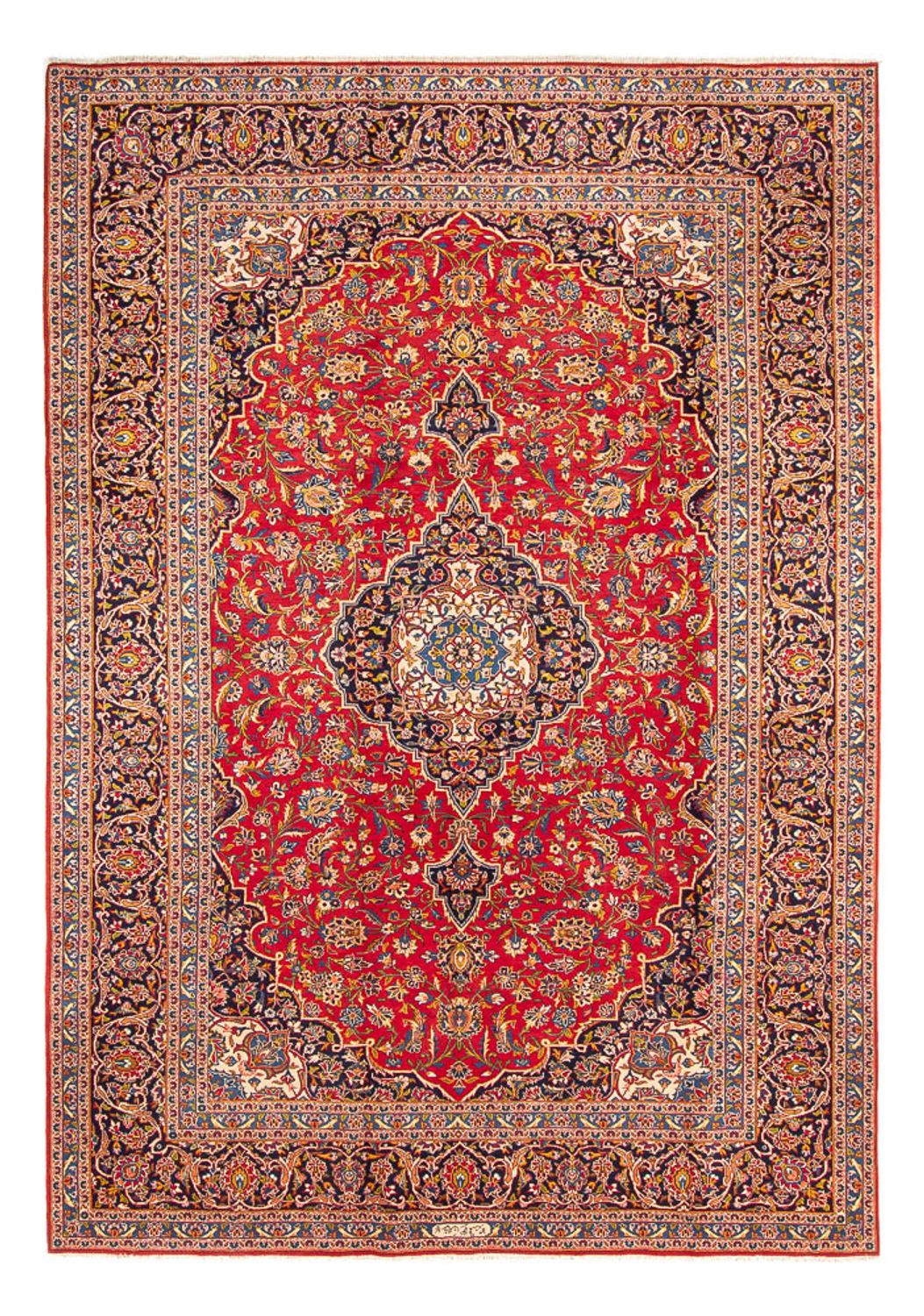Keshan Teppich 360x257cm - Perserteppich