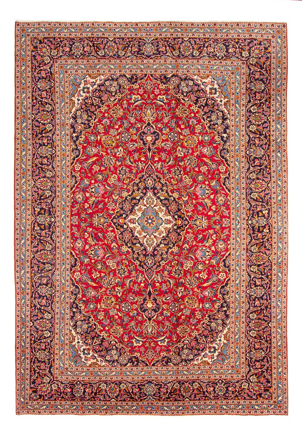 Keshan Teppich 362x250cm - Perserteppich