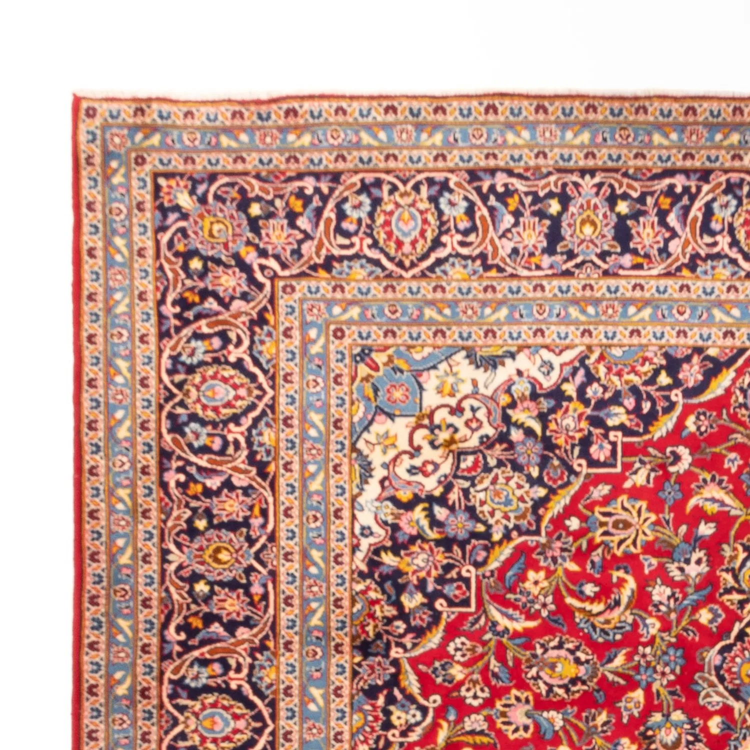 Perserteppich - Keshan - 362 x 253 cm - rot - Image 3