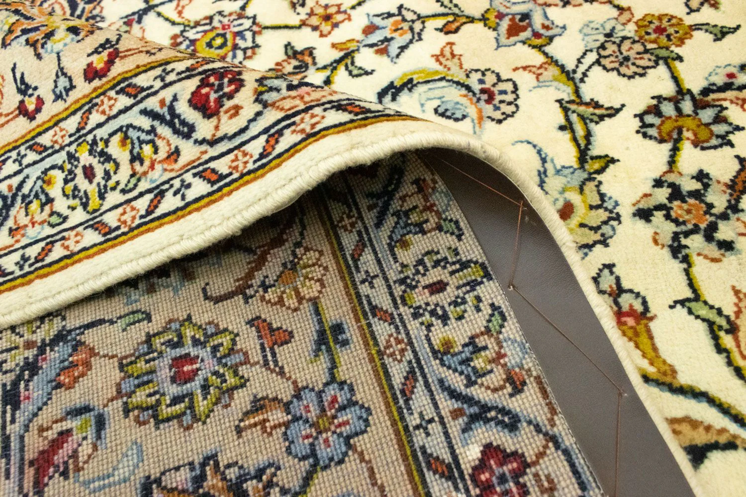 Perserteppich - Keshan 364 x 250 cm - beige - Image 4