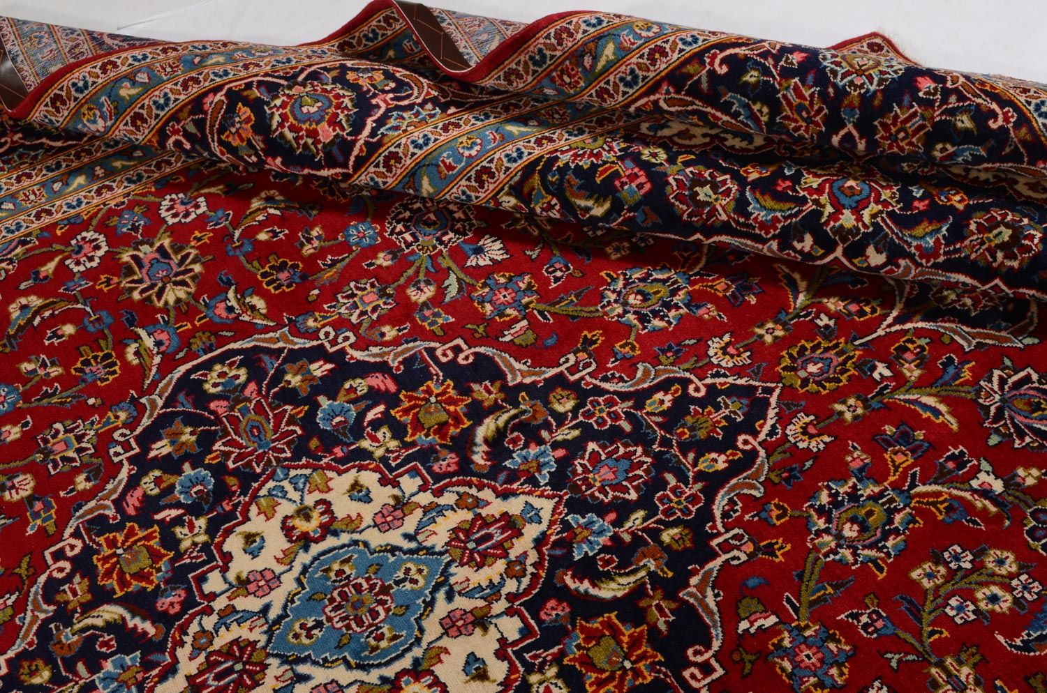 Perserteppich - Keshan 365 x 253 cm - rot - Image 4