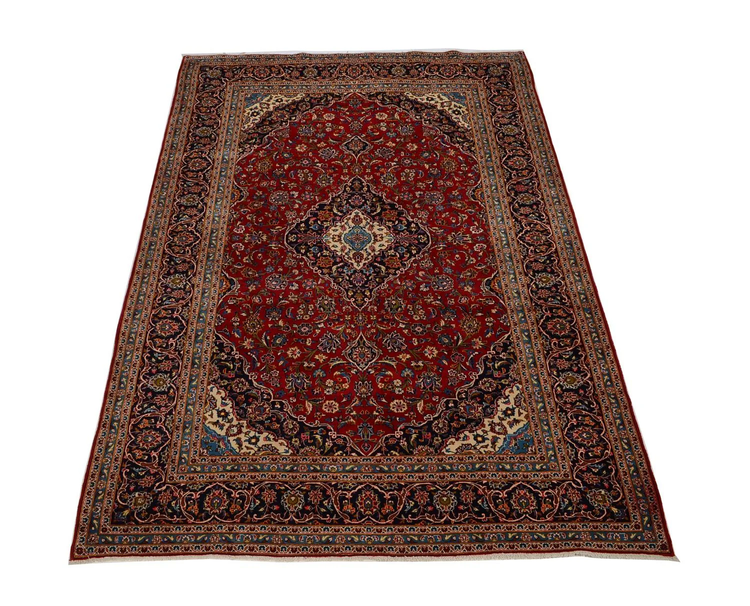 Perserteppich - Keshan 365 x 253 cm - rot - Image 5