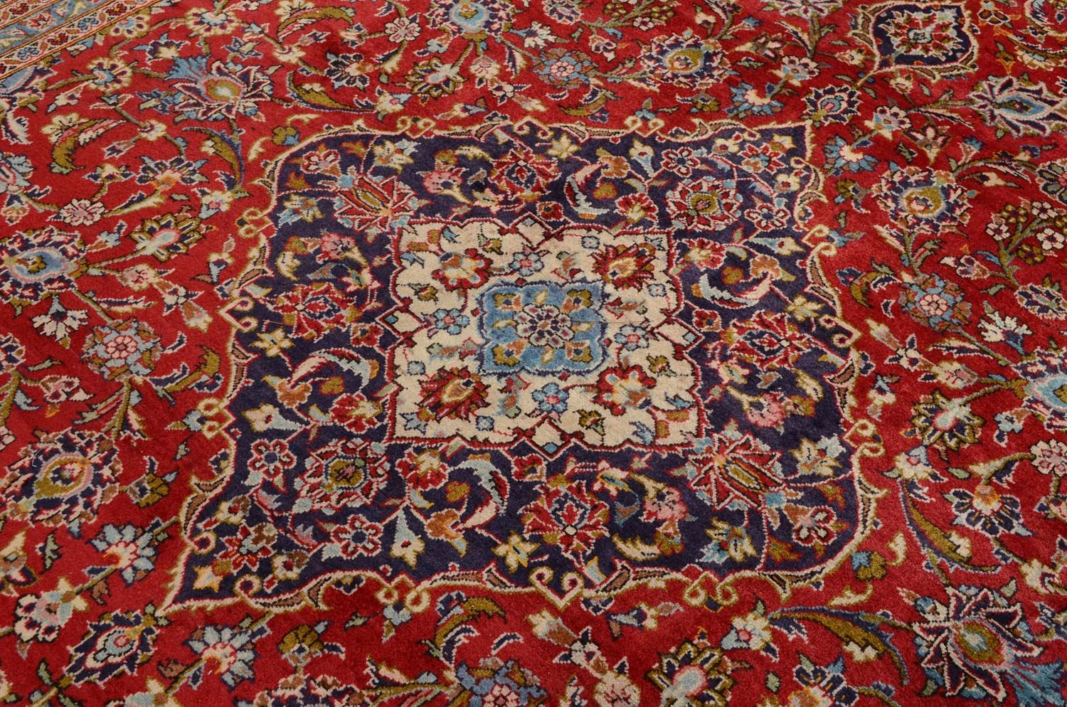 Perserteppich - Keshan 366 x 244 cm - rot - Image 2