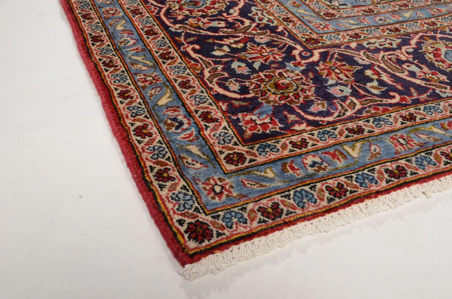 Perserteppich - Keshan 366 x 244 cm - rot - Image 3