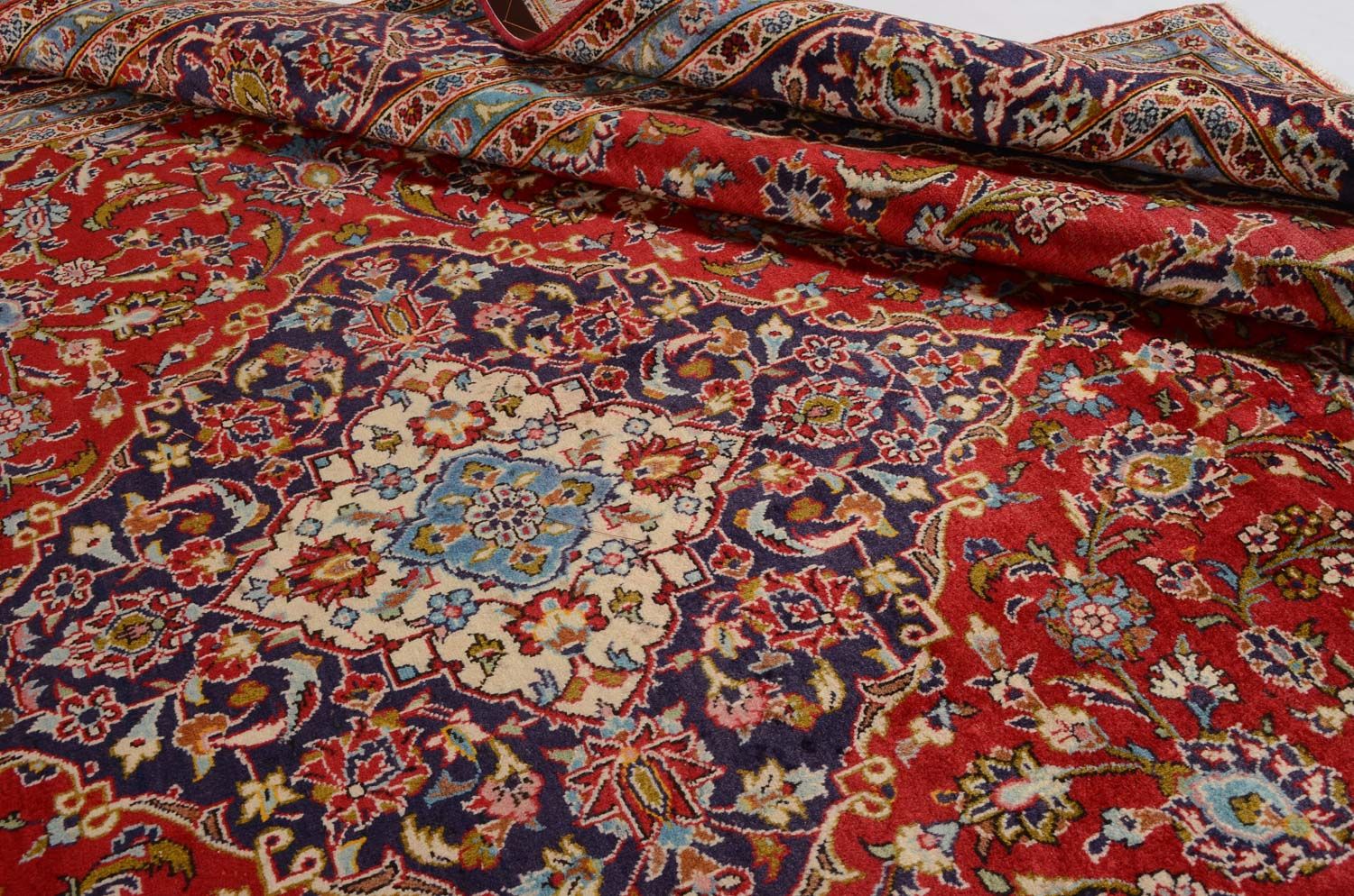Perserteppich - Keshan 366 x 244 cm - rot - Image 4