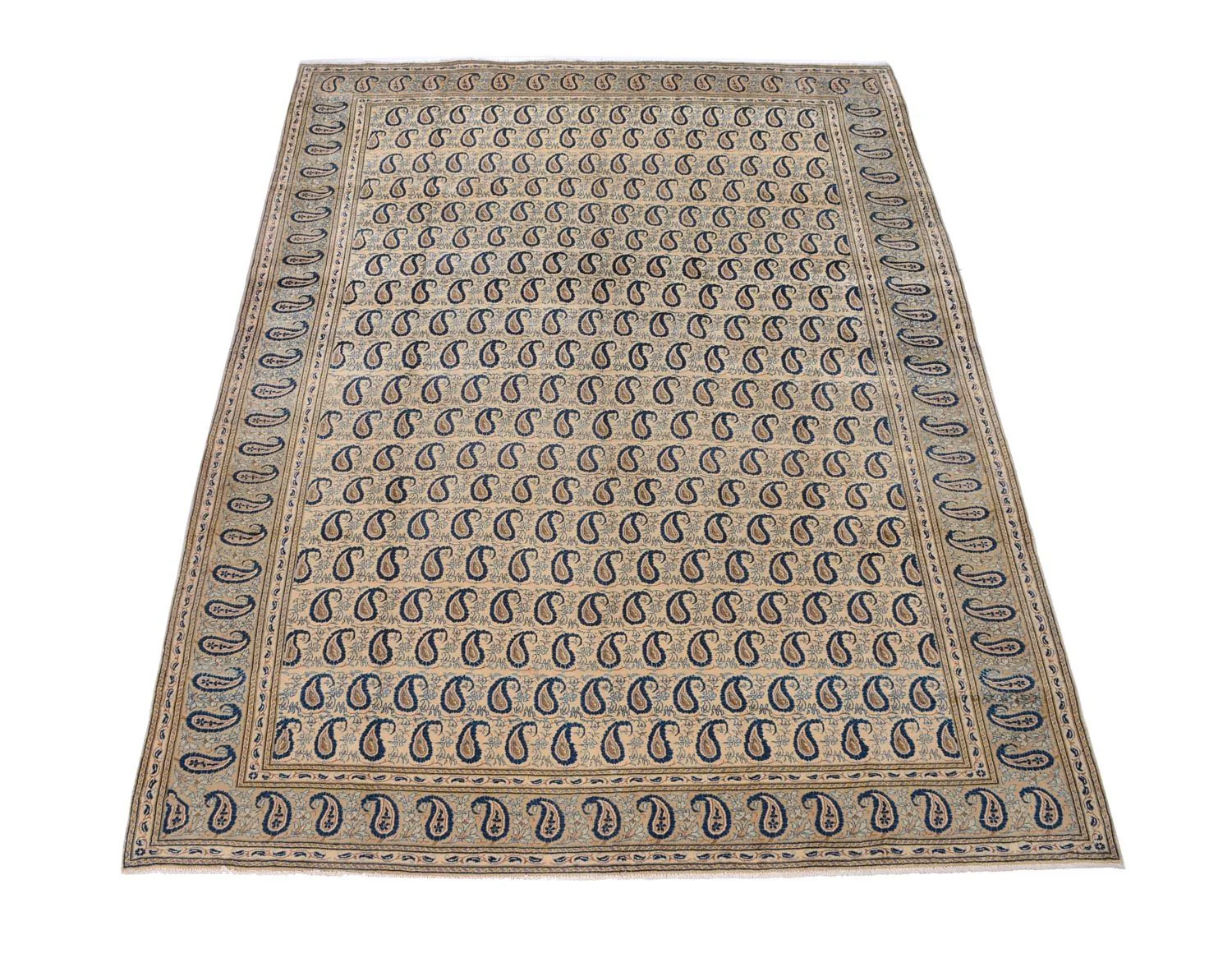Perserteppich - Keshan 366 x 268 cm - beige - Image 5