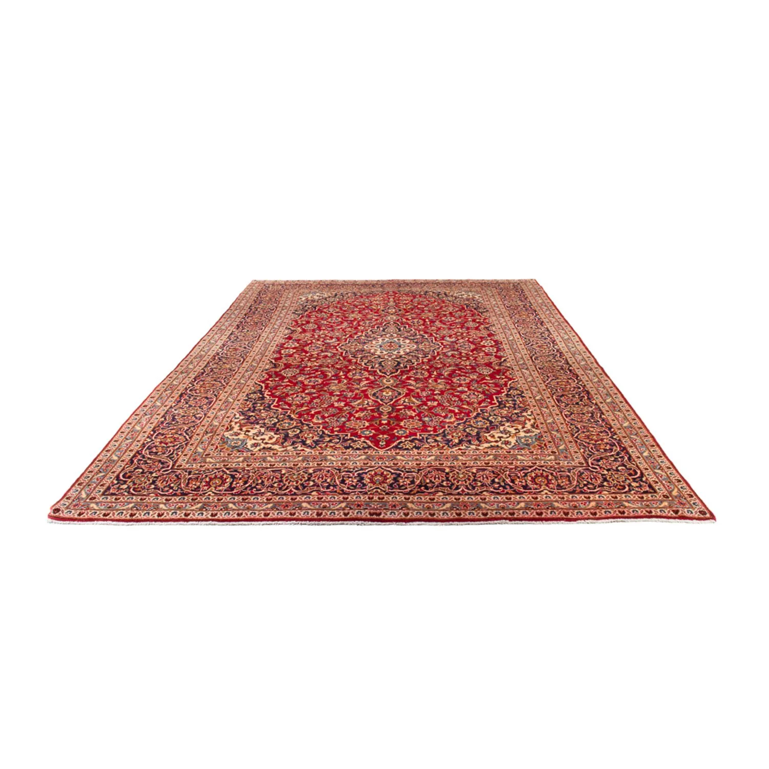 Perserteppich - Keshan - 368 x 246 cm - rot - Image 5