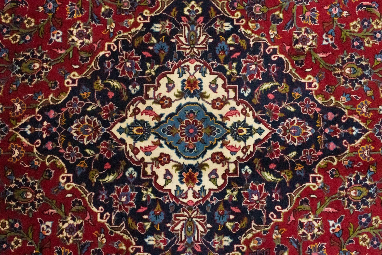 Perserteppich - Keshan 368 x 250 cm - rot - Image 2