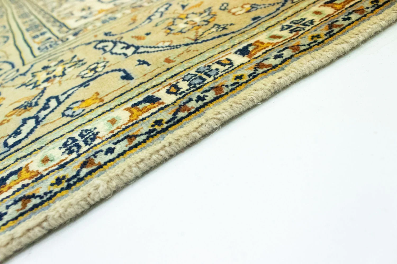 Perserteppich - Keshan 378 x 237 cm - beige - Image 3