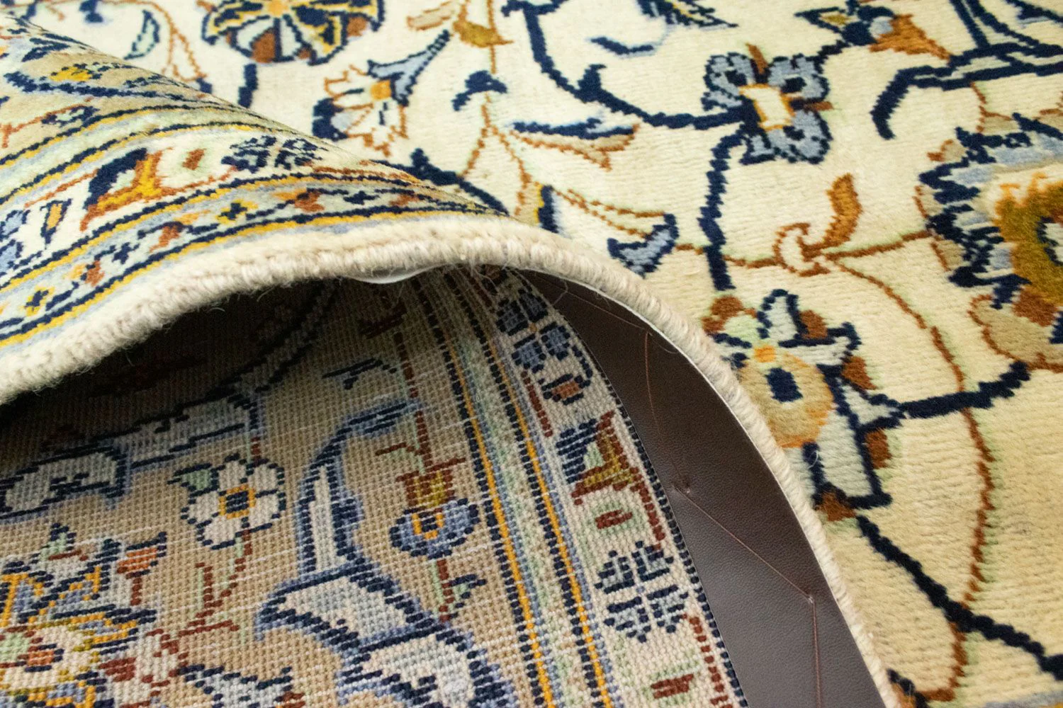 Perserteppich - Keshan 378 x 237 cm - beige - Image 4