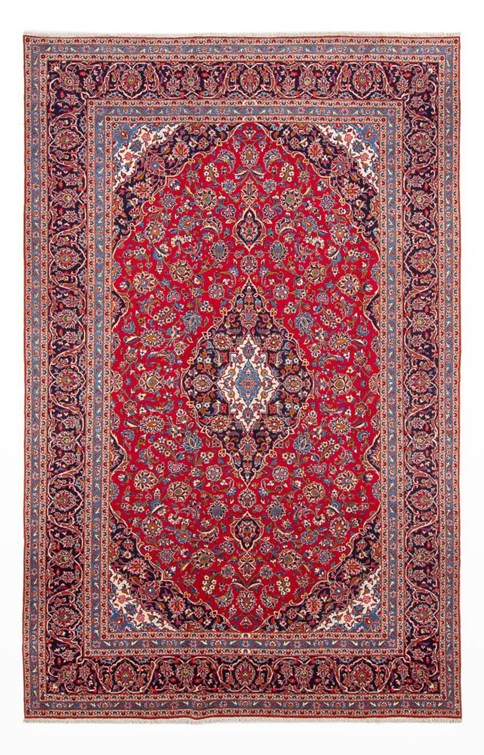 Keshan Teppich 378x250cm - Perserteppich
