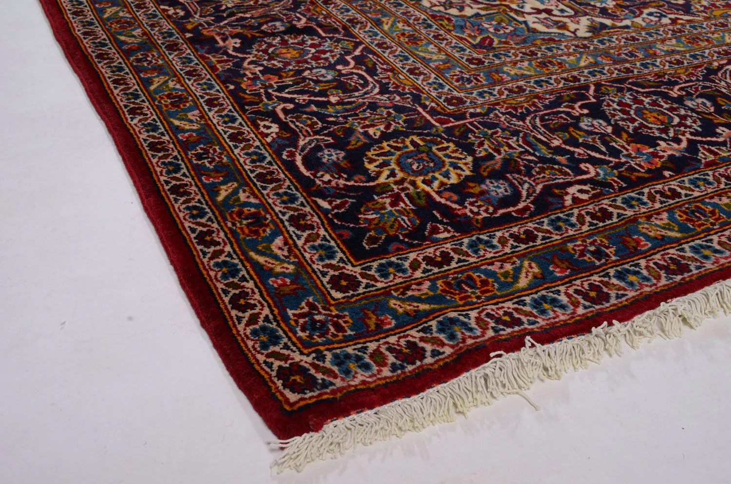 Perserteppich - Keshan 378 x 253 cm - rot - Image 3