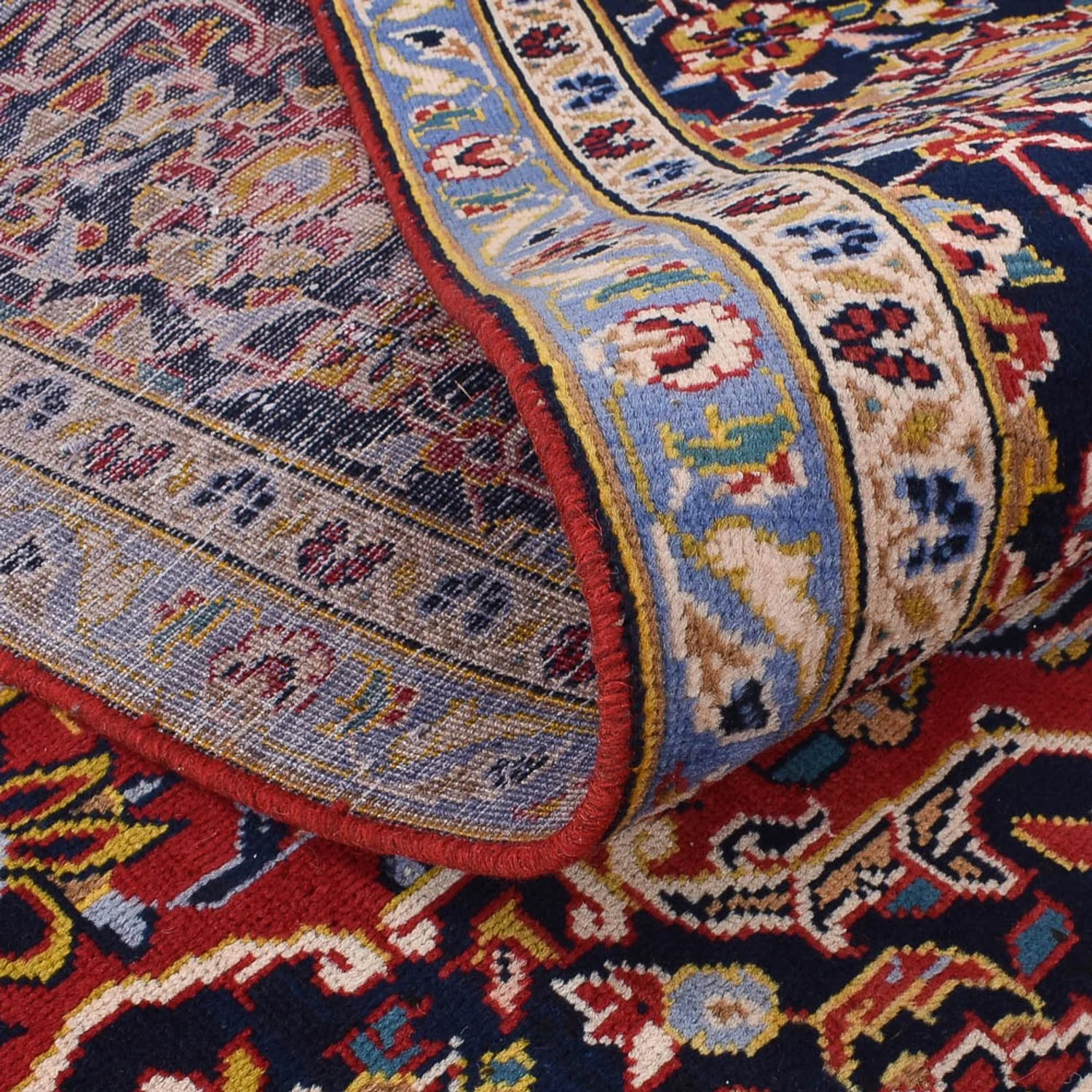 Perserteppich - Keshan - 378 x 285 cm - rot - Image 4