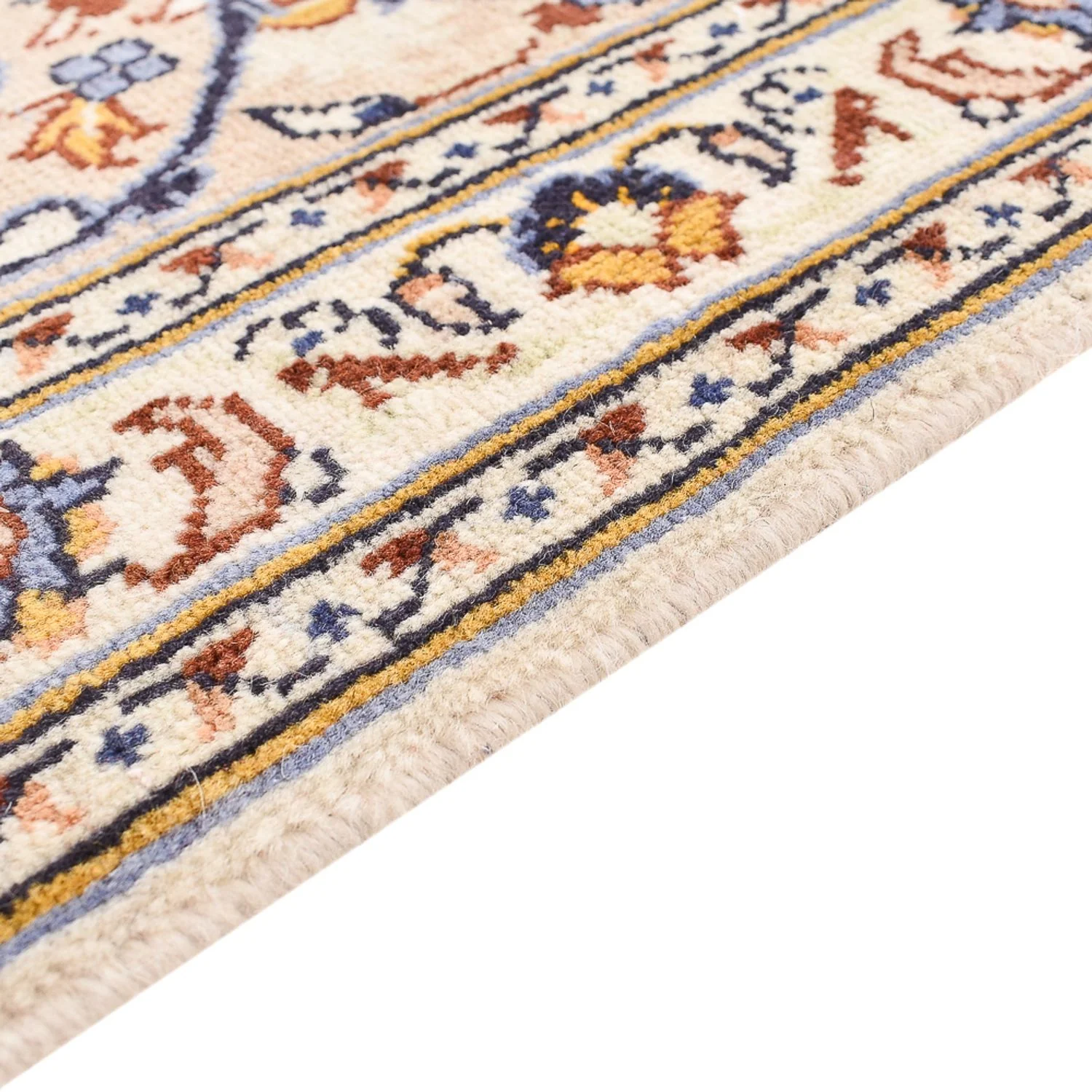 Perserteppich - Keshan - 380 x 271 cm - hellbeige - Image 3