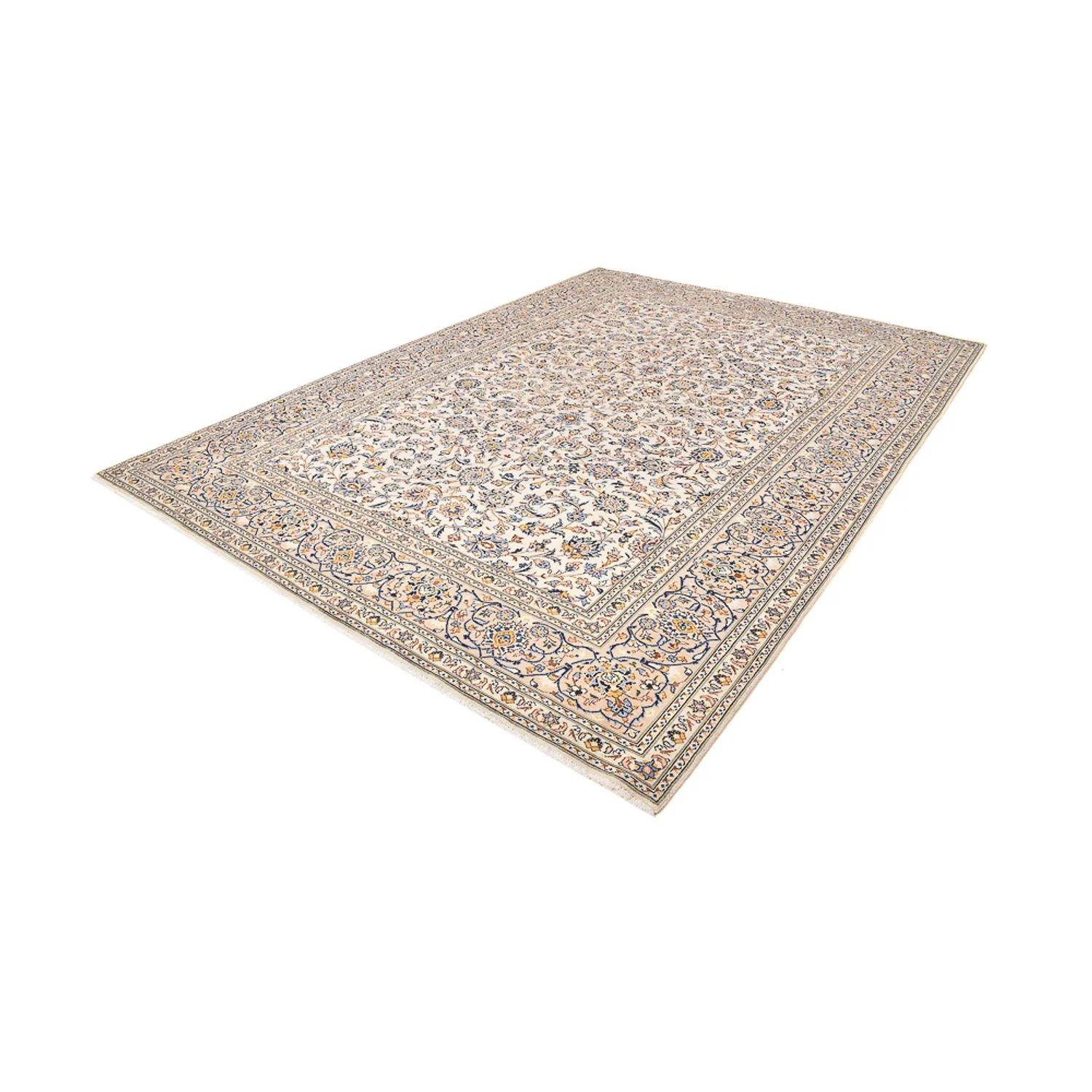 Perserteppich - Keshan - 380 x 271 cm - hellbeige - Image 5