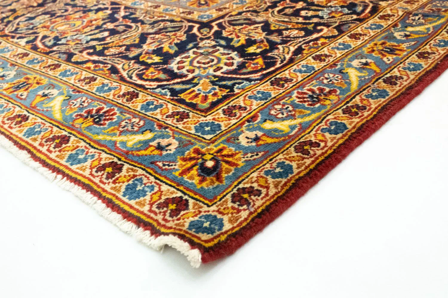 Perserteppich - Keshan 382 x 270 cm - orange - Image 3