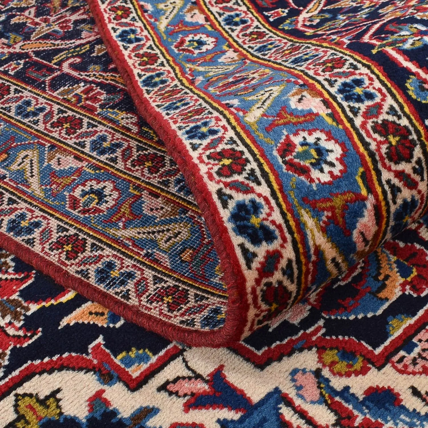 Perserteppich - Keshan - 383 x 273 cm - rot - Image 4