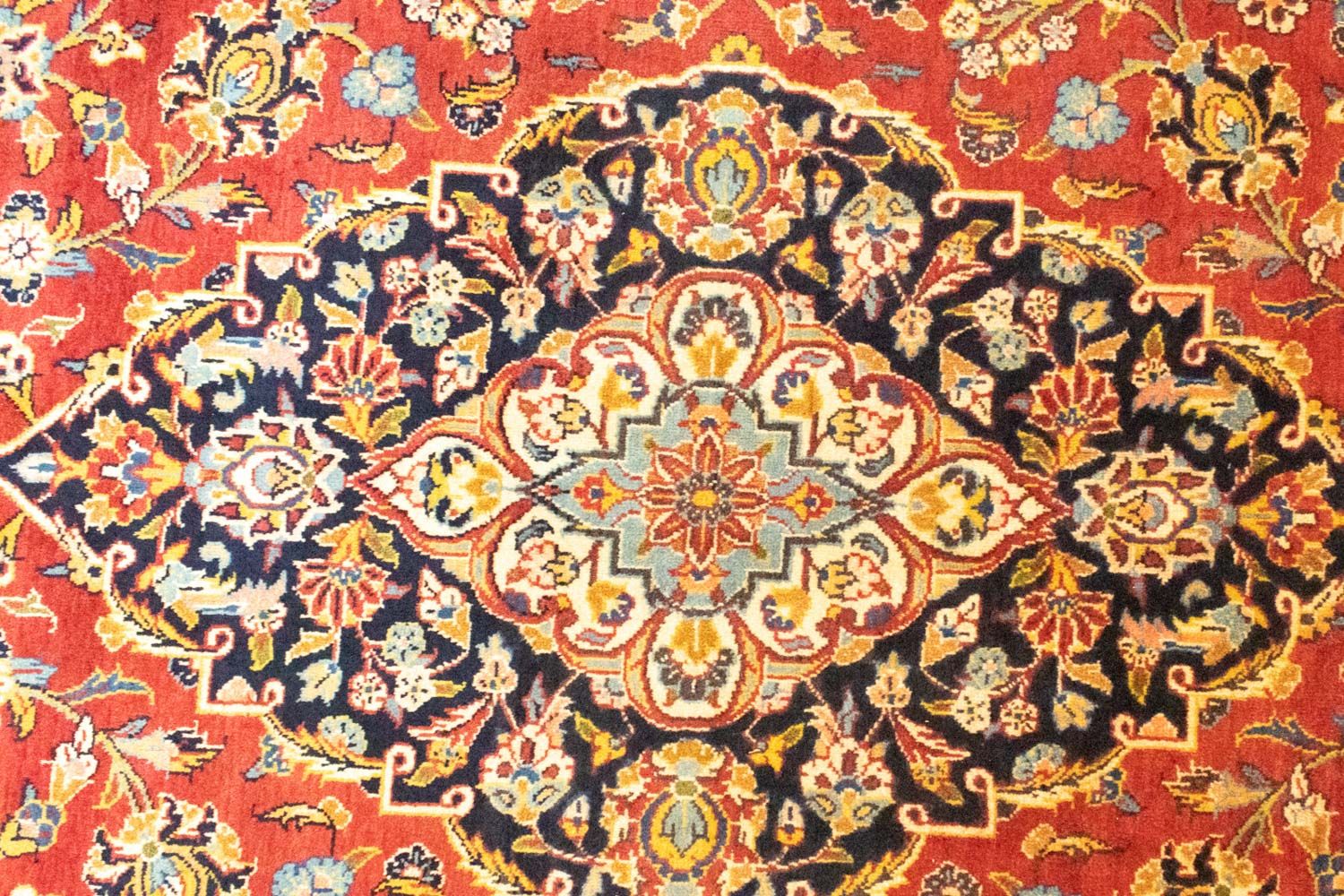 Perserteppich - Keshan 385 x 270 cm - orange - Image 2