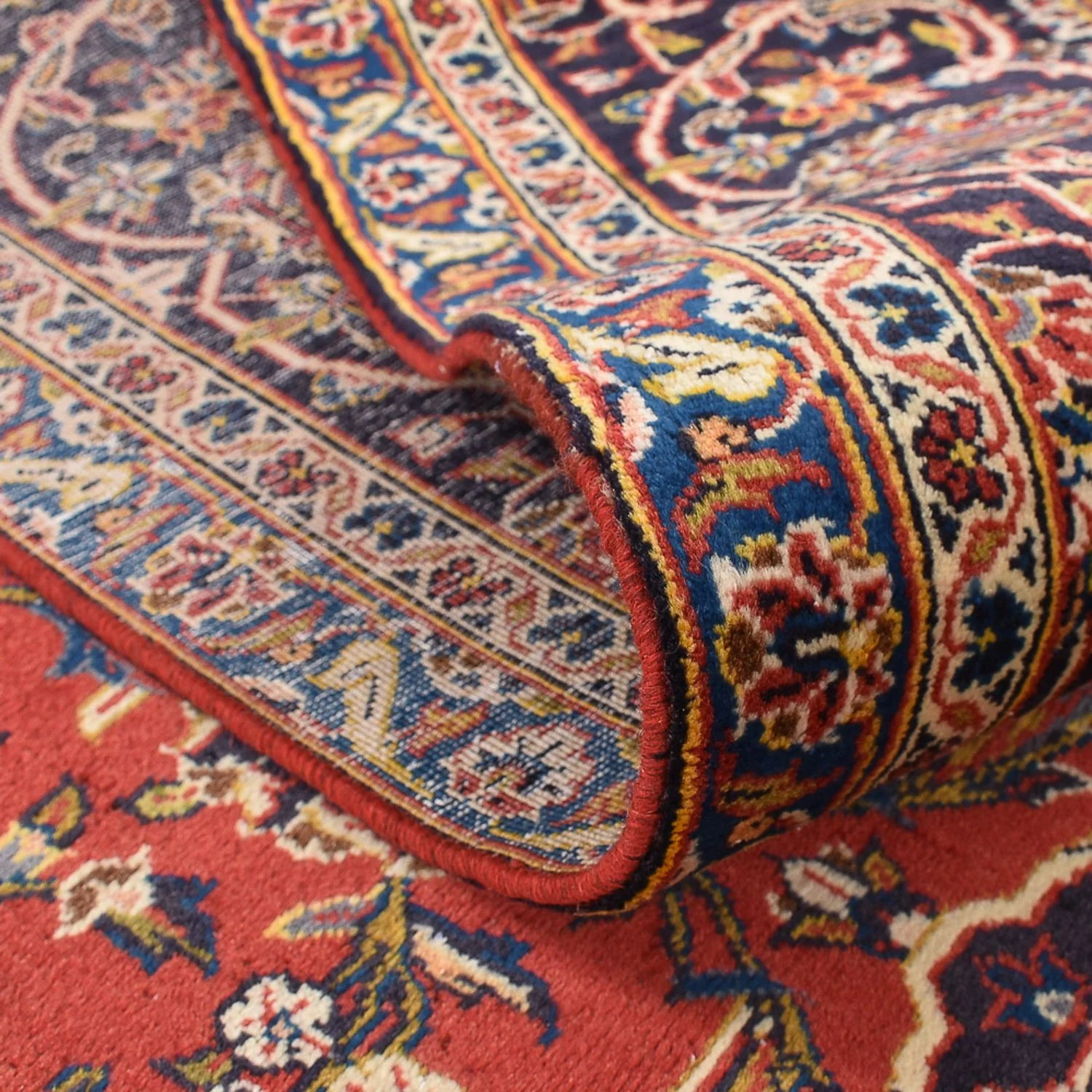 Perserteppich - Keshan - 387 x 285 cm - rot - Image 4