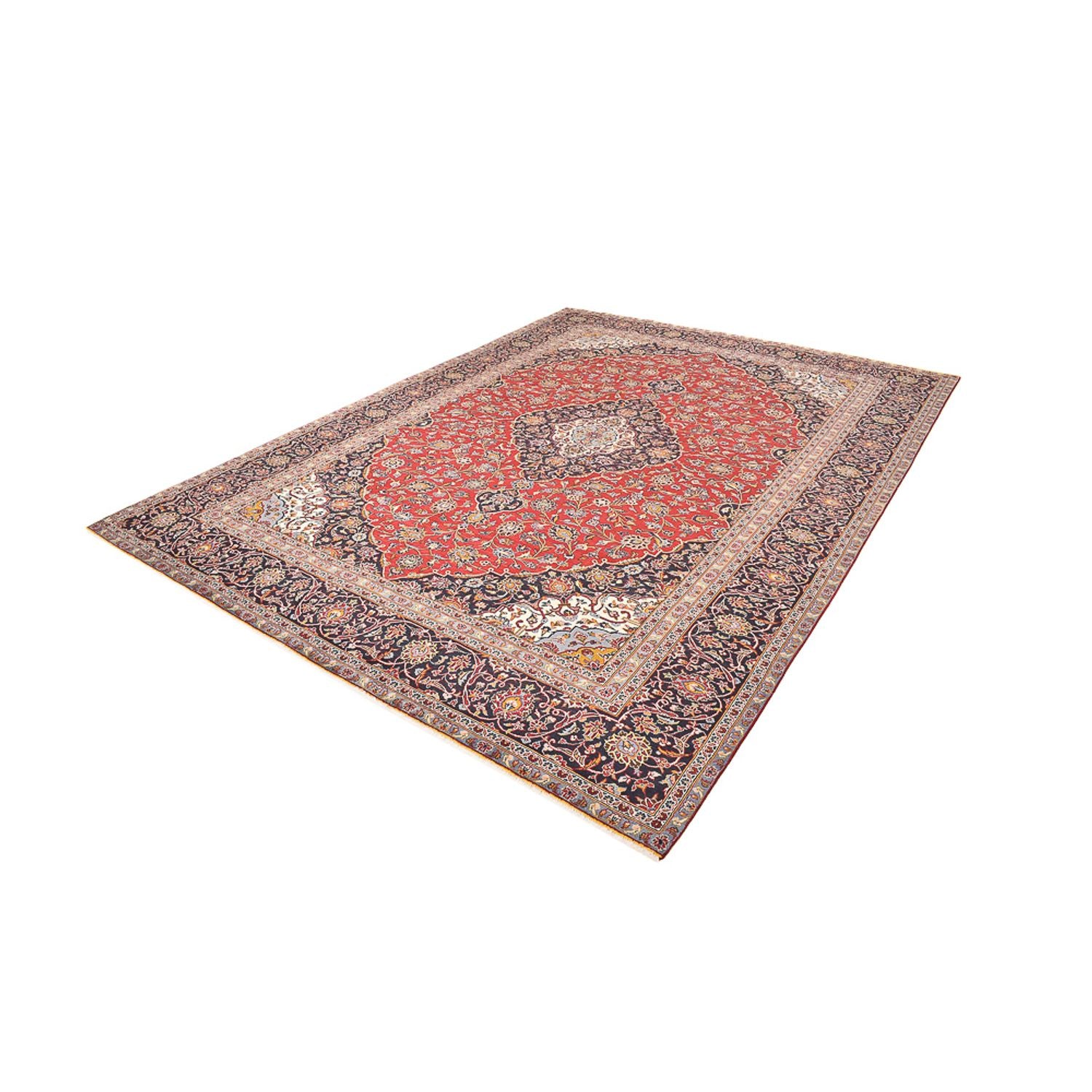 Perserteppich - Keshan - 388 x 283 cm - rot - Image 5