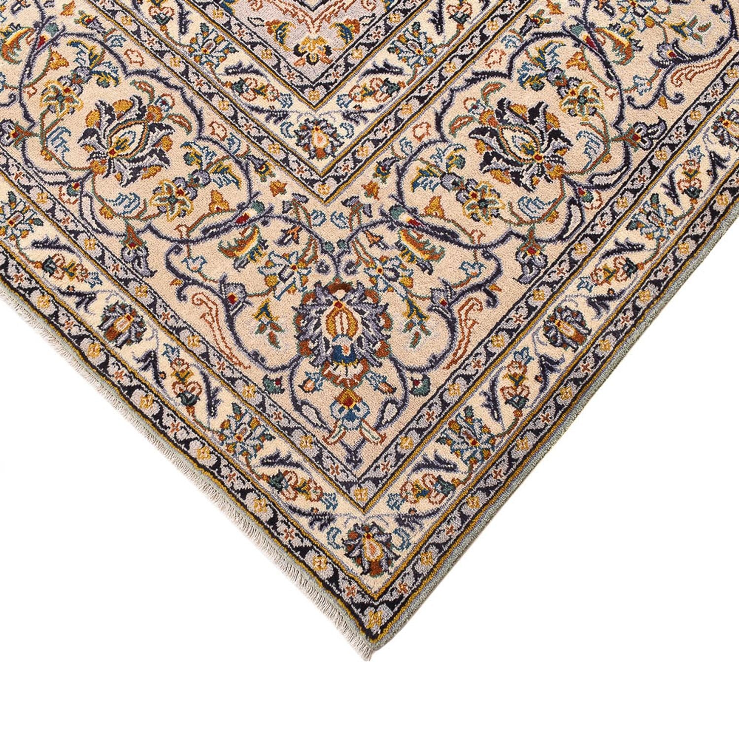 Perserteppich - Keshan - 389 x 294 cm - sand - Image 2