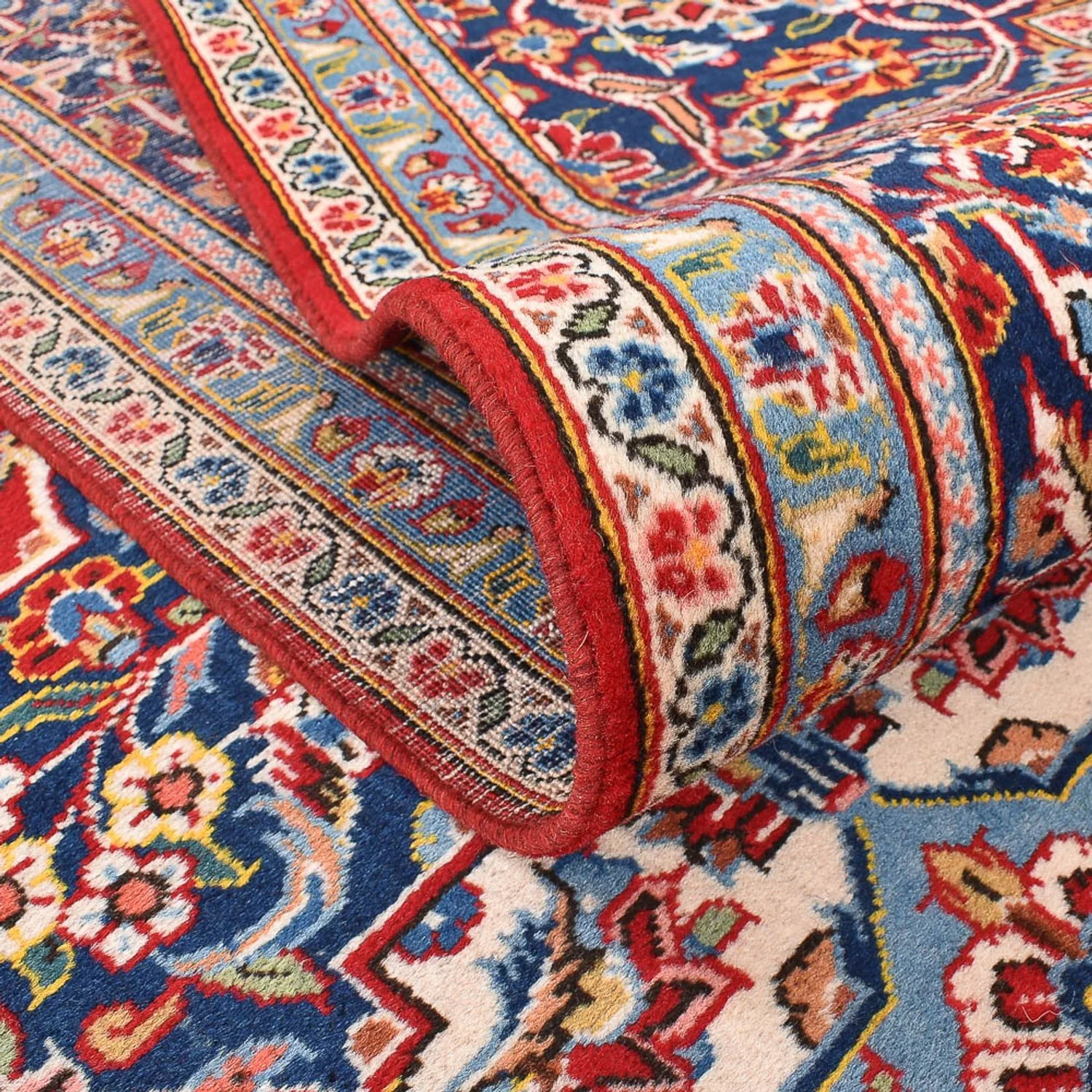 Perserteppich - Keshan - 390 x 270 cm - rot - Image 4