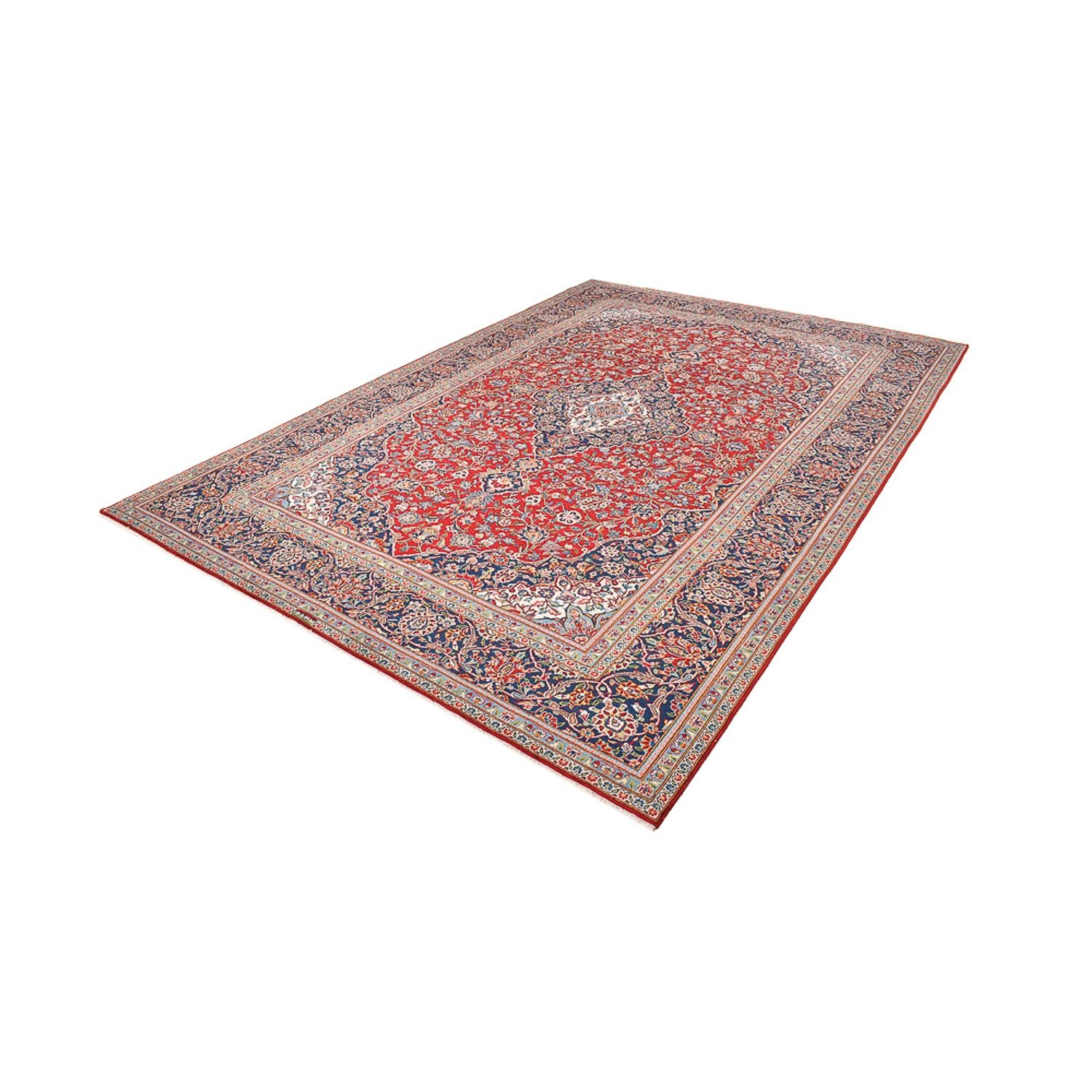 Perserteppich - Keshan - 390 x 270 cm - rot - Image 5