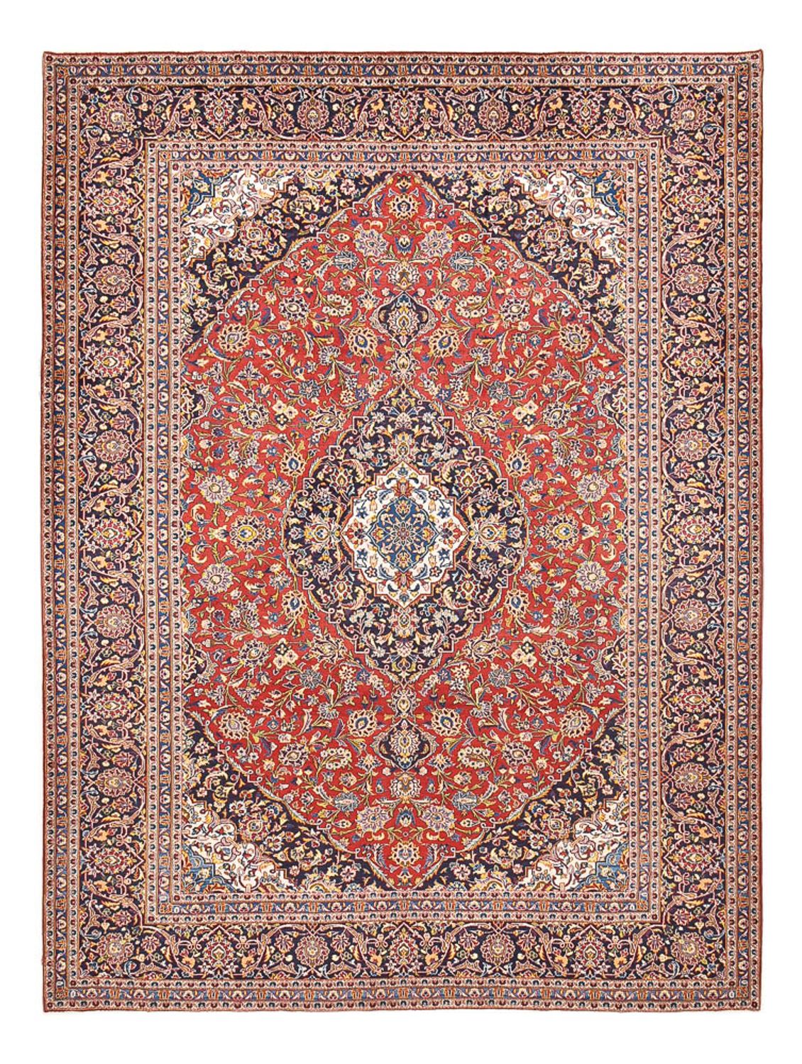 Perserteppich - Keshan - 390 x 294 cm - rot